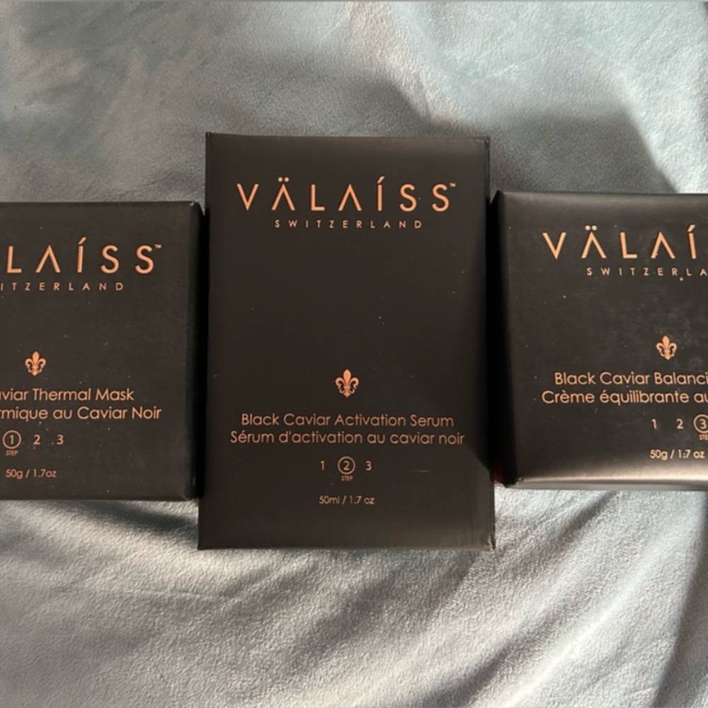 Valaiss Black Caviar Collection 3 Steps